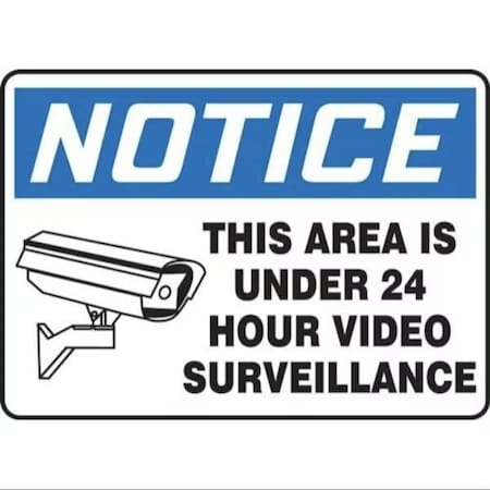 Accuform OSHA NOTICE SAFETY SIGN THIS AREA MASE815XP MASE815XP
